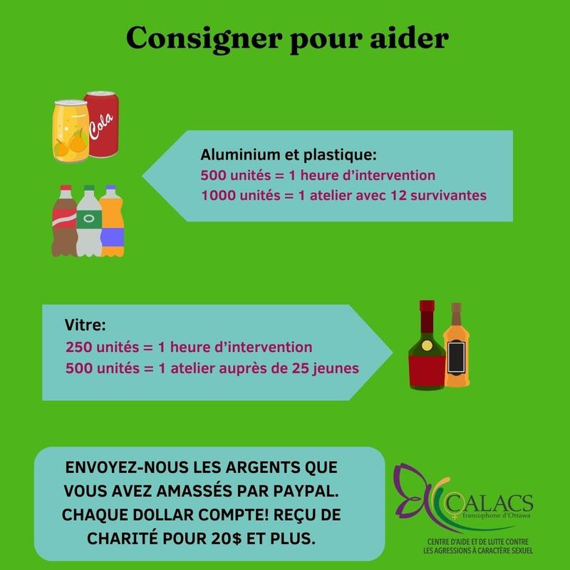 Consigner pour aider!